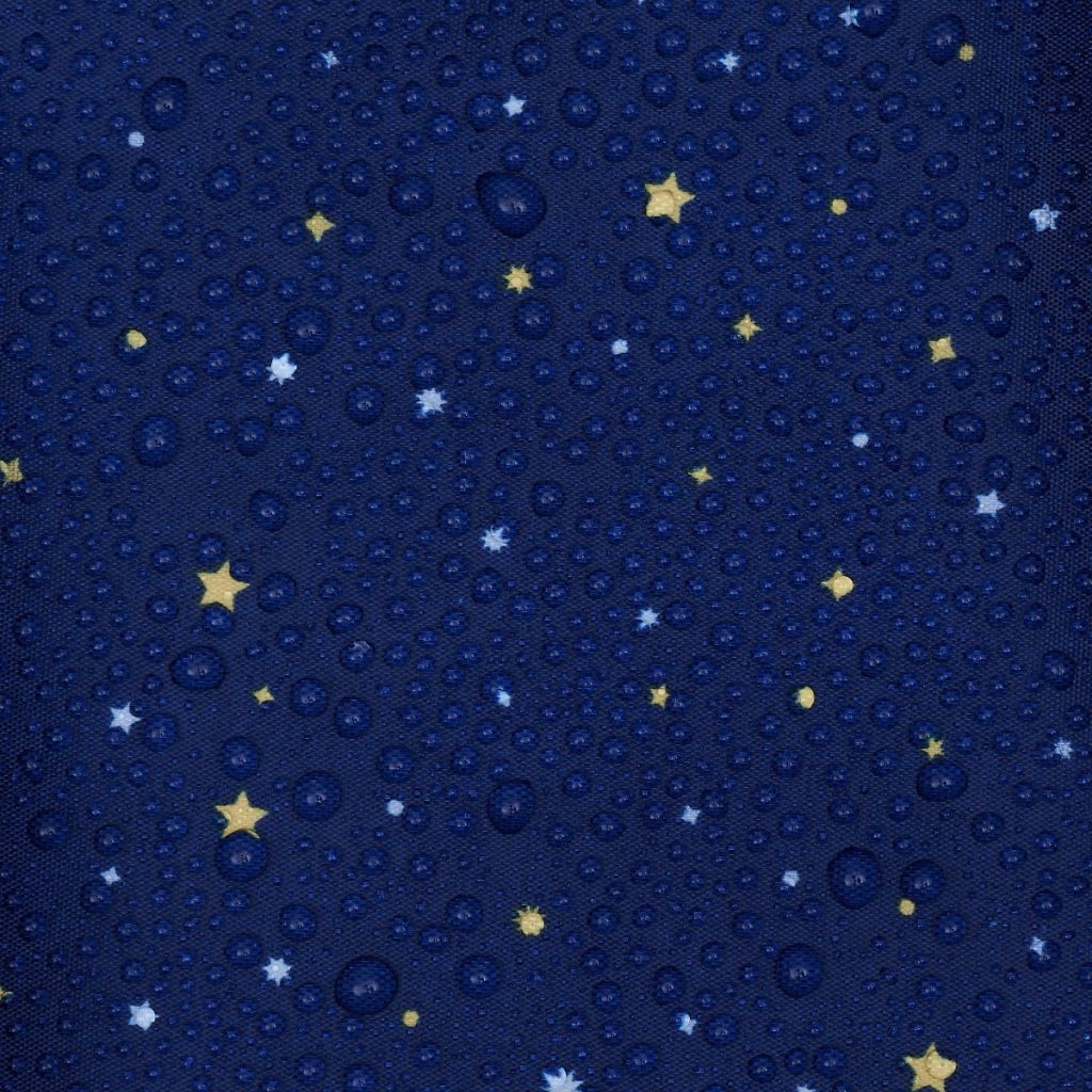 Opvouwbare shopper - blauw sterren en maan