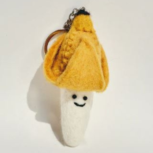 Sleutelhanger vilt - Gepelde banaan