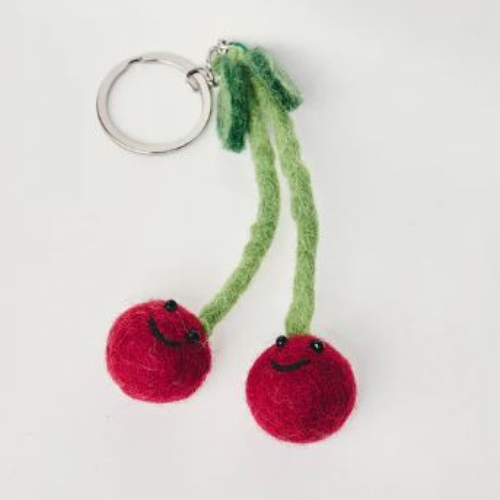 Sleutelhanger vilt - Kersen