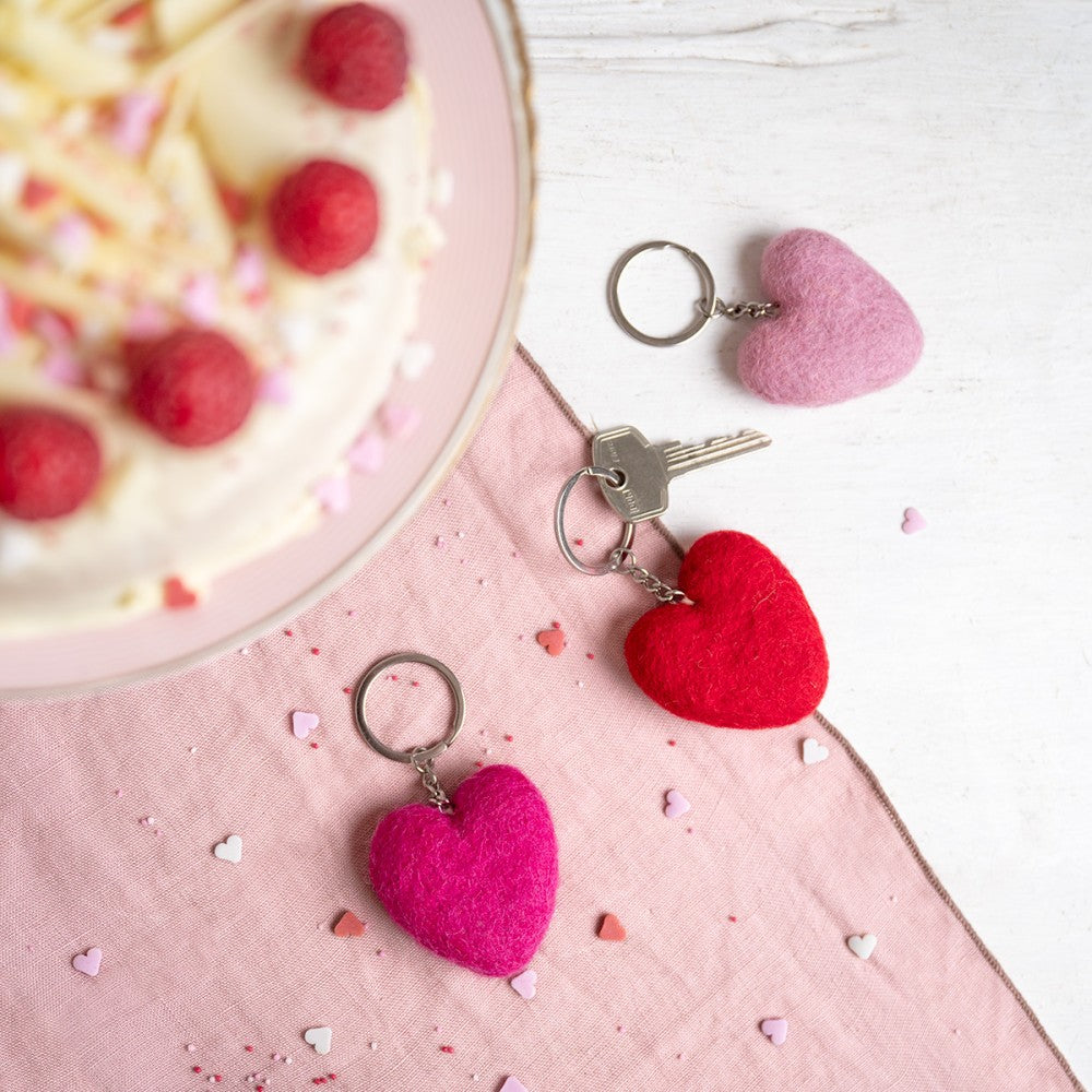 Sleutelhanger vilt Hart Love