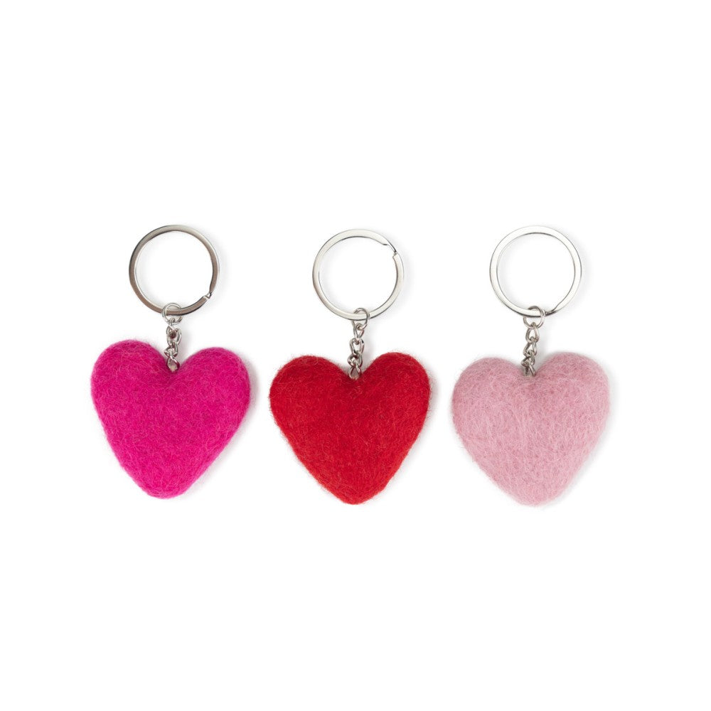 Sleutelhanger vilt Hart Love